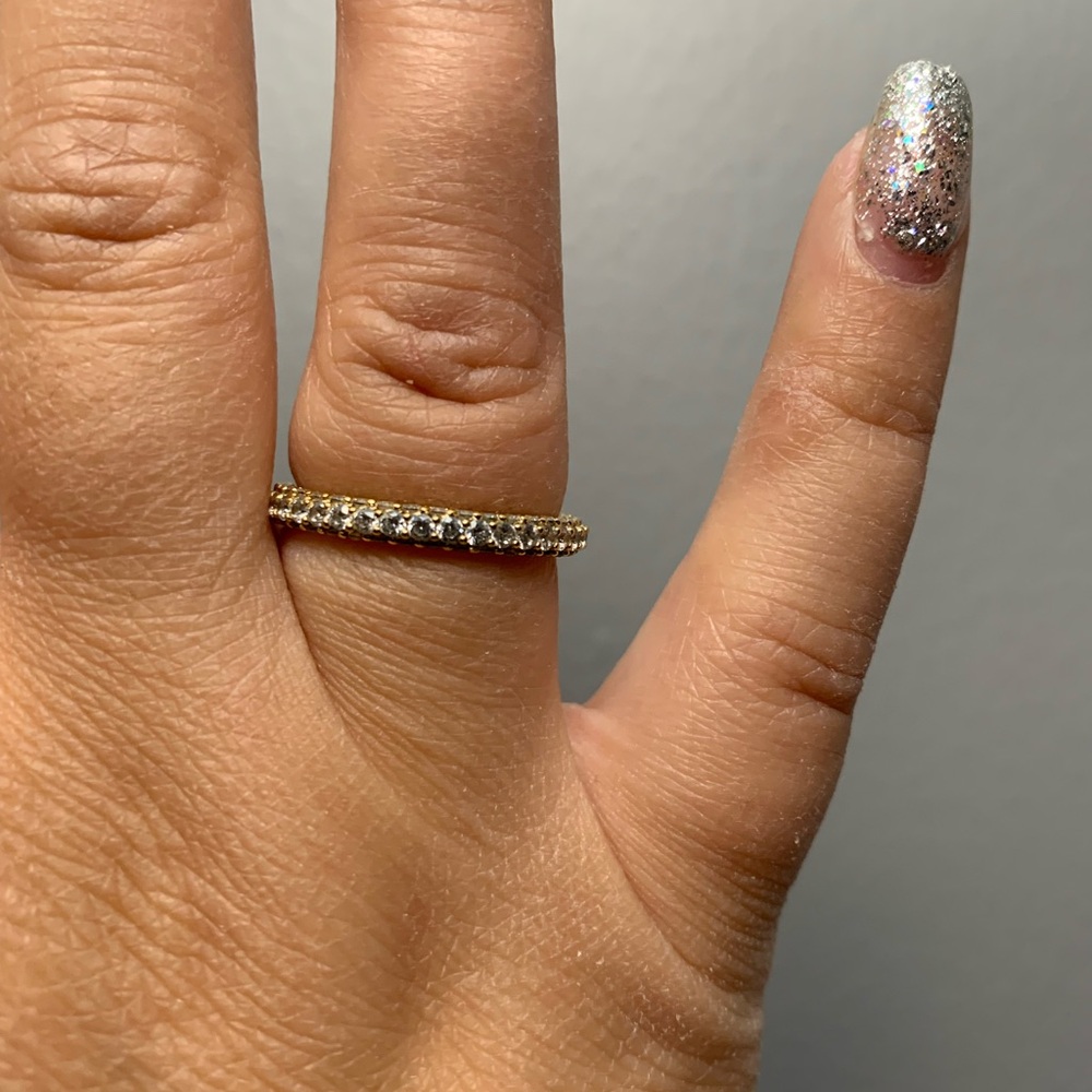 Pandora Gold Pavé Ring - Picture 3 of 4
